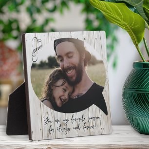 Dad Favourite Person Talk Bubble Plaque