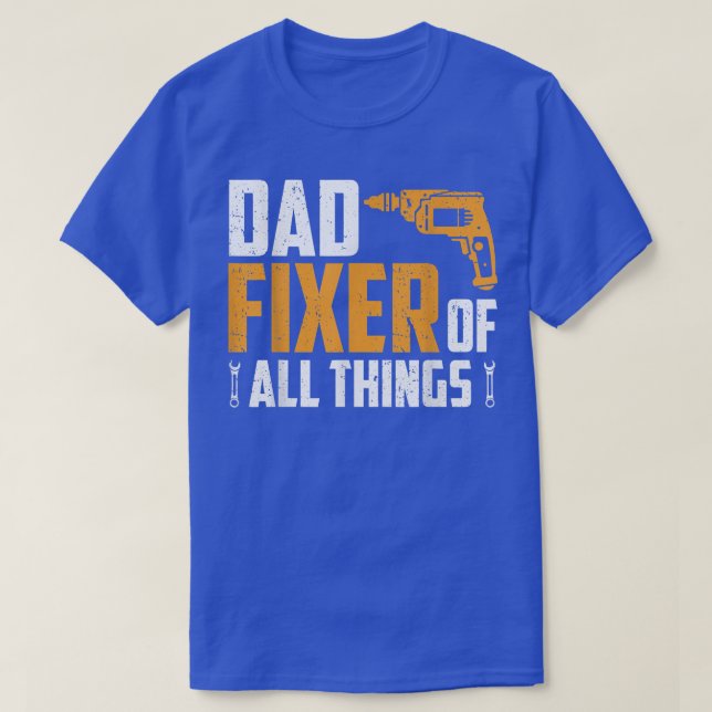 Dad Fier Contractor Carpenter Woodworker Men's fat T-Shirt (Design Front)