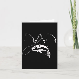 Dad Fishing Fisherman Daddy Fathers Day Gift Shirt Card