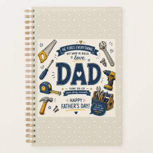 Dad Fixes Everything Father’s Day Planner