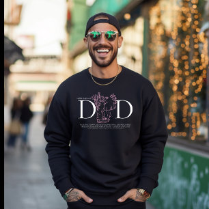 Dad From Daughter Definition Design Sweatshirt