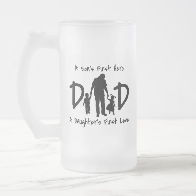 Dad Frosted Mug (Left)