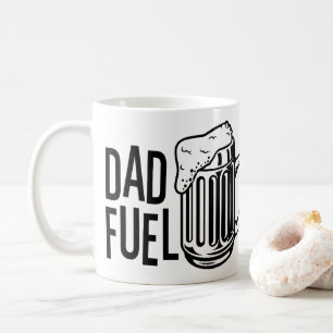 Dad Fuel Black Father's Day Coffee Mug