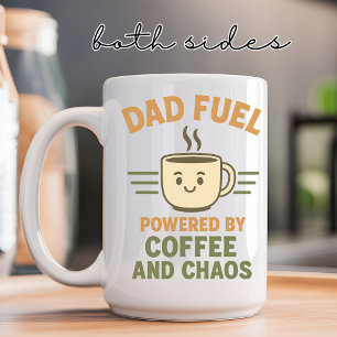 Dad Fuel Mug – Funny Gift for Dad, Papa, Men