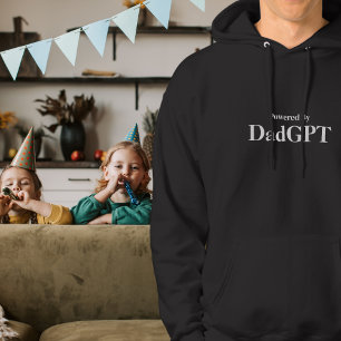 Dad Funny Birthday - Powered By DadGPT - Ai Joke Hoodie