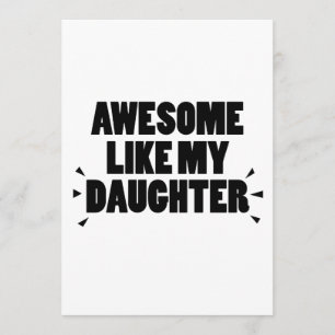 Dad Funny Daughter To Daddy Fathers Day Gift Card