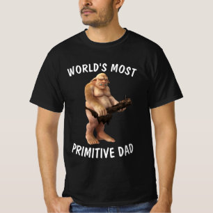 DAD FUNNY PRIMITIVE CAVEMAN T-SHIRTS