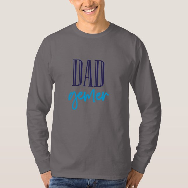 Dad Gamer T-Shirt (Front)