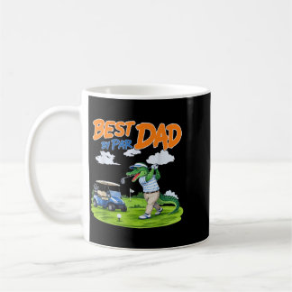 Dad Golf Gator Alligator Dad Coffee Mug