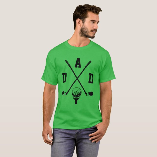 Dad Golf T-Shirt  (Front Full)
