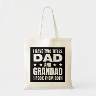 Dad Grandad Tote Bag