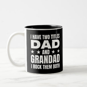 Dad Grandad Two-Tone Coffee Mug