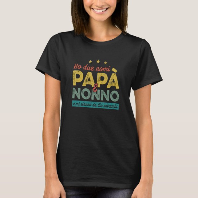 Dad Grandpa From Son Daughter Kids Siblings Daddy  T-Shirt (Front)