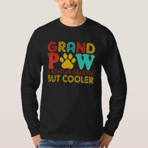 Dad Grandpa Grandpaw Best Cycling Apparel T-Shirt