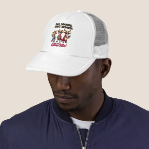Dad Grandpa Great-Grandpa GOAT Getting Better Gift Trucker Hat