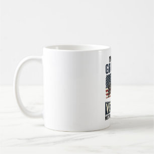 Dad Grandpa Veteran Patriotic Vintage Shirt Design Coffee Mug