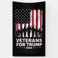 Dad Grandpa Veterans For Trump 2024 American Flag
