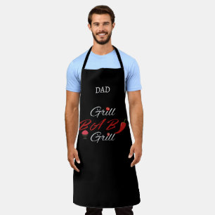 Dad Grill Baby Grill Funny BBQ, Father’s Day Gift Apron
