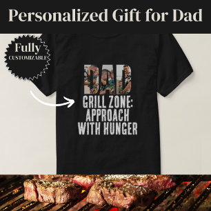 Dad Grill Zone Funny Dad Gift T-Shirt