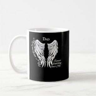 Dad Guardian Angel Memorial Gift For Loss of Dad Coffee Mug
