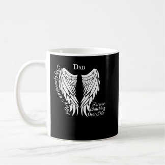 Dad Guardian Angel Memorial Gift For Loss of Dad  Coffee Mug
