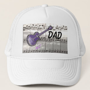 Dad Guitar & Music Trucker Hat