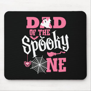 Dad Halloween 1st Birthday Matching Family Spooky Mouse Mat