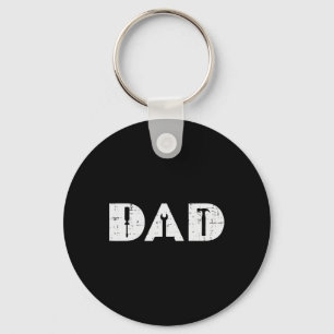 Dad Handy Tools Funny Fathers Day Mechanic Daddy P Key Ring