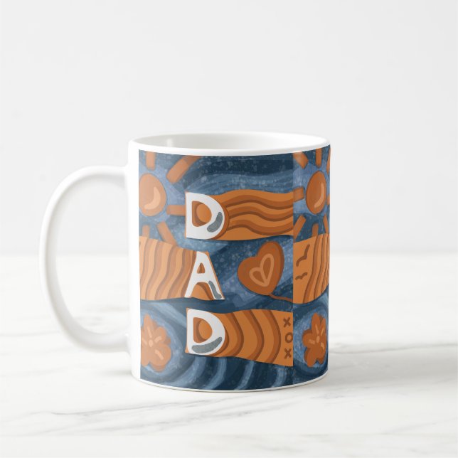 Dad - Happy Father’s Day Coffee Mug (Left)
