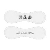 DAD Happy Fathers Day Photo Baseball (Panels)