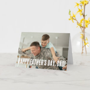 Dad Hero Personalised Father's Day Card