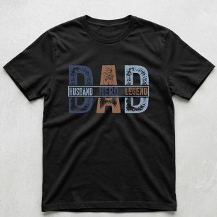 Dad Husband Hero Legend Father's Day T-Shirt