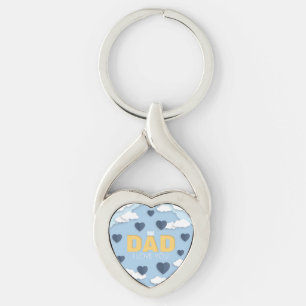 Dad I love you, father's day gift Key Ring