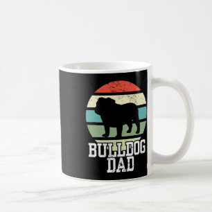 Dad I Retro English Bulldog Coffee Mug