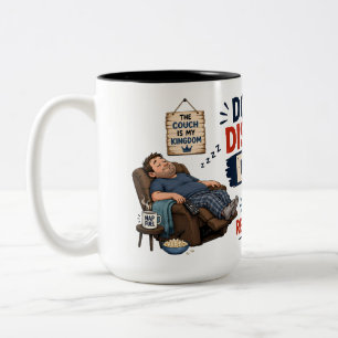 Dad In Peak Recline Mode Funny Coffee Mug