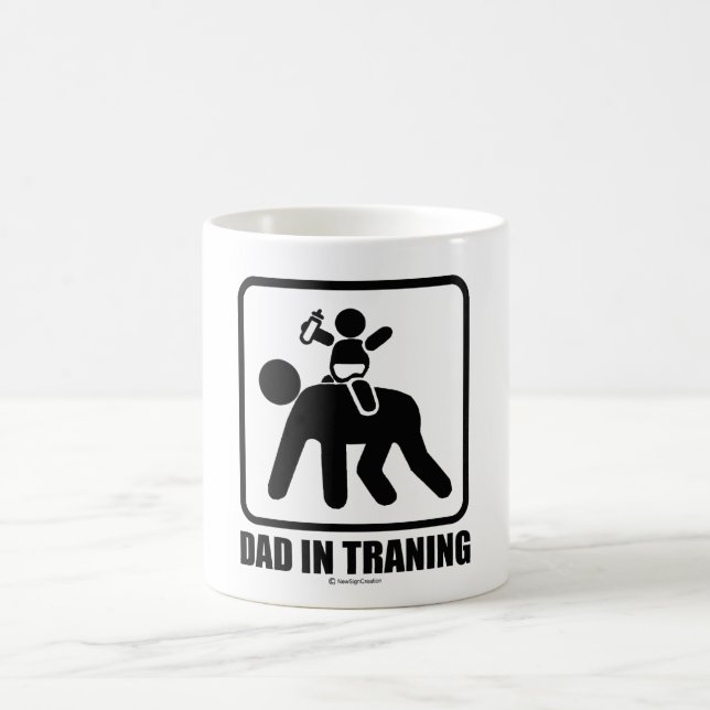 Dad in training coffee mug (Center)