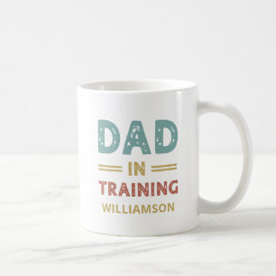 Dad in training fathers day gift for expecting dad coffee mug