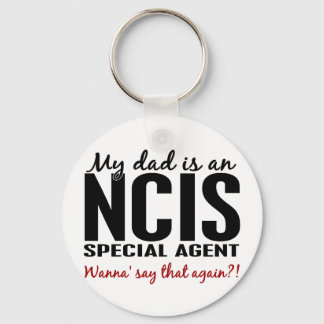 Dad Is An NCIS Special Agent Key Ring