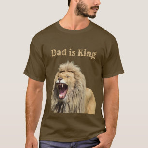 Dad is King Father’s Day Party T-Shirt
