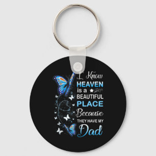 Dad Is My Guardian Angel In Heaven Memorial Day Me Key Ring