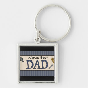 Dad Is The Best Key Ring