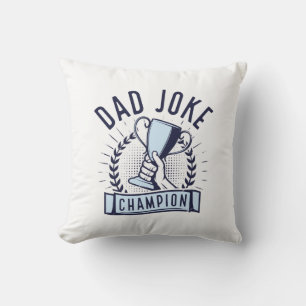 Dad Joke Champion Cushion