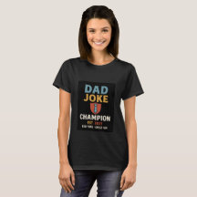 Dad joke Champion, funny cool father's day 2025