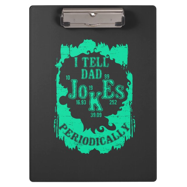 Dad Joke - Dad Joke Clipboard (Front)