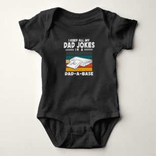Dad Joke Data Scientist Pun Computer Science Baby Bodysuit