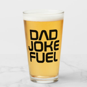 Dad Joke Fuel – Tech Edition Gift for Father Glass