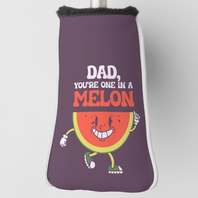 Dad joke funny Father's day dad pun birthday gift  Golf Head Cover (Rotate 90)