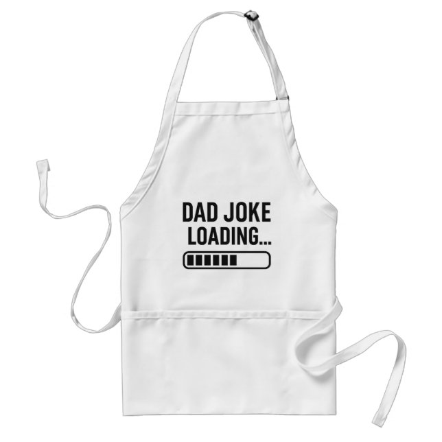 Dad Joke Loading...  Funny Design for Dads Standard Apron (Front)