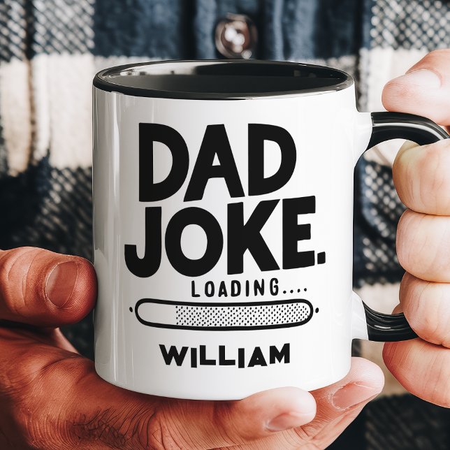 Dad Joke Loading Personalised Mug (Creator Uploaded)