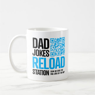 Dad Joke Mug with QR Code – A New Joke Every Day!